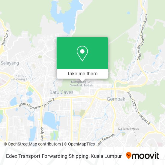 Edex Transport Forwarding Shipping map