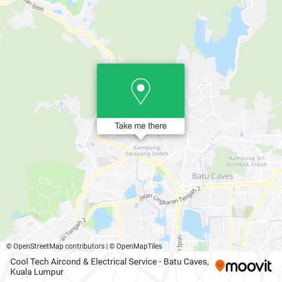 Cool Tech Aircond & Electrical Service - Batu Caves map
