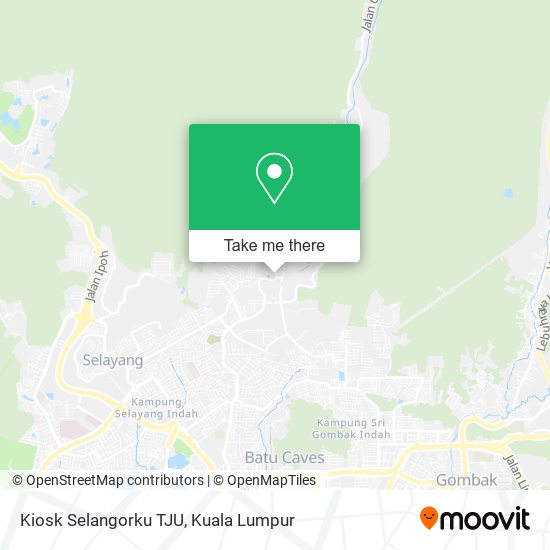 Peta Kiosk Selangorku TJU