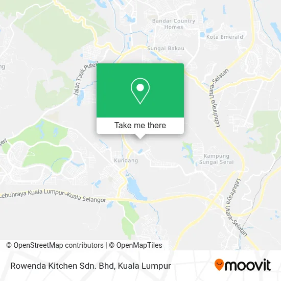 Rowenda Kitchen Sdn. Bhd map