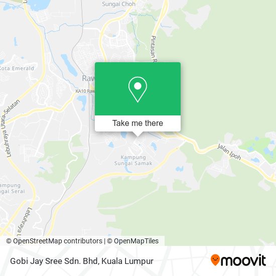 Gobi Jay Sree Sdn. Bhd map