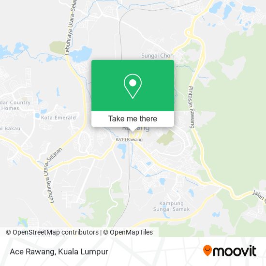 Ace Rawang map