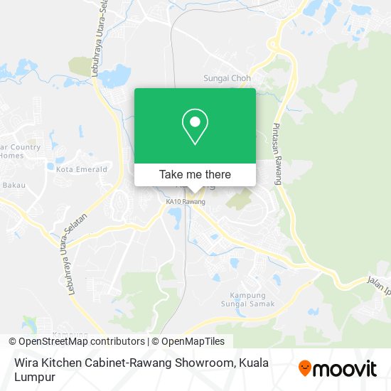Peta Wira Kitchen Cabinet-Rawang Showroom