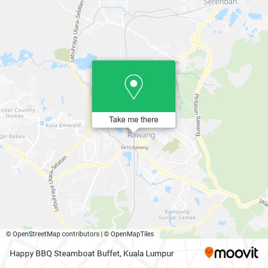Happy BBQ Steamboat Buffet map