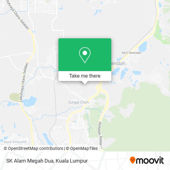 SK Alam Megah Dua map