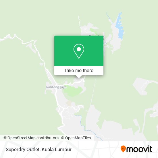 Superdry Outlet map