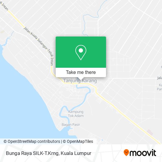 Bunga Raya SILK-T.Krng map