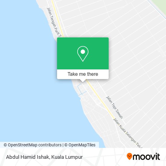 Peta Abdul Hamid Ishak