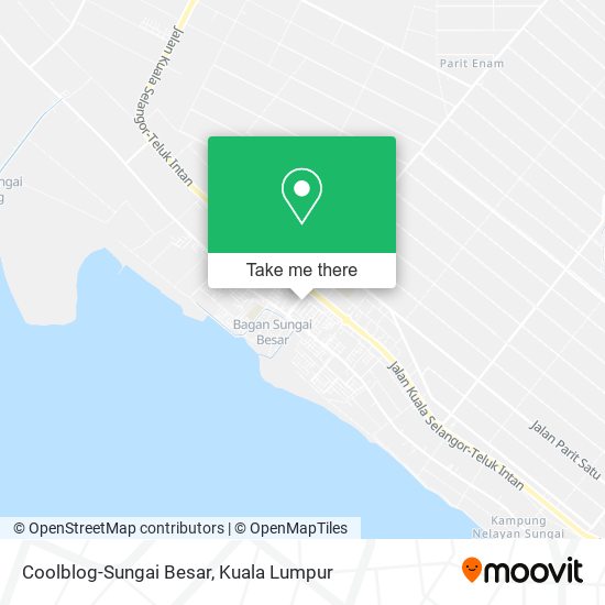 Peta Coolblog-Sungai Besar