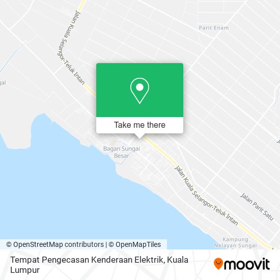 Peta Tempat Pengecasan Kenderaan Elektrik