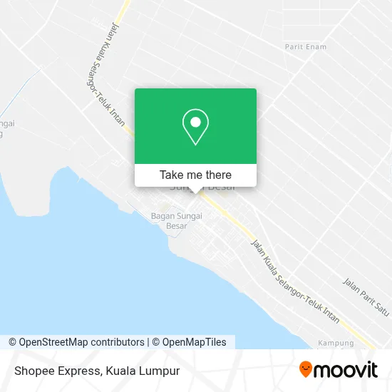Shopee Express map