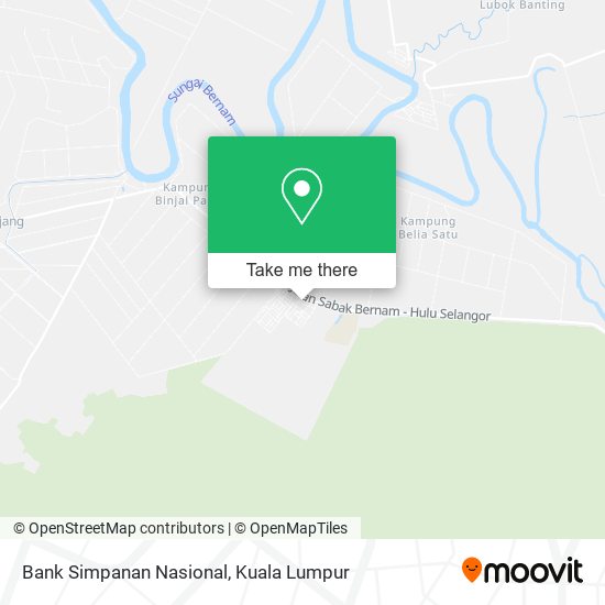 Bank Simpanan Nasional map