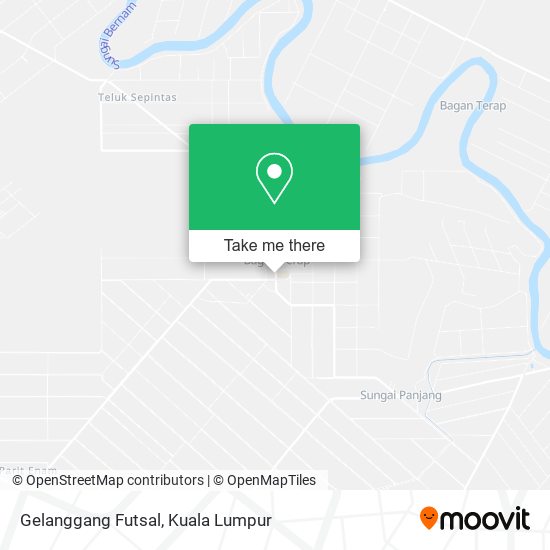 Gelanggang Futsal map