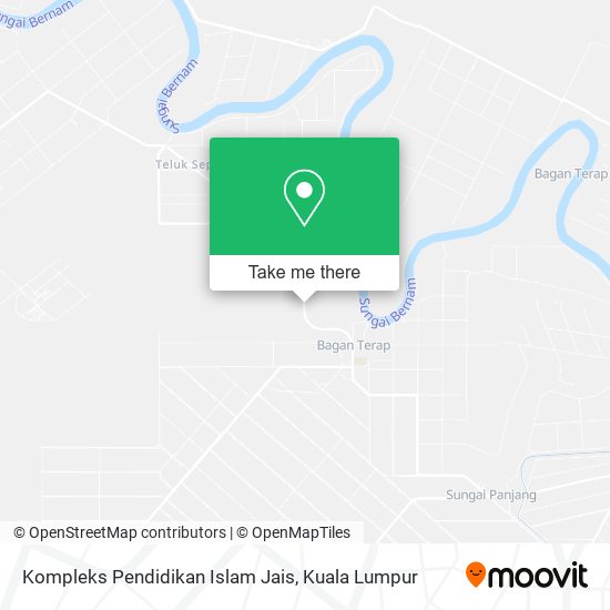 Kompleks Pendidikan Islam Jais map