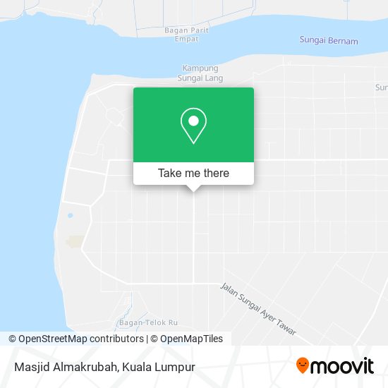 Masjid Almakrubah map