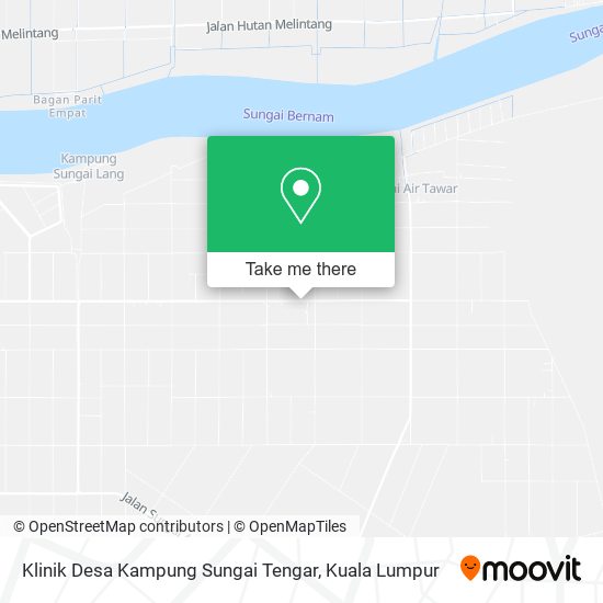 Klinik Desa Kampung Sungai Tengar map