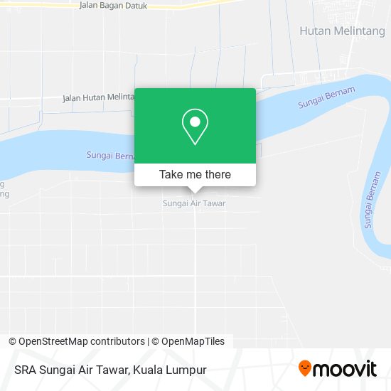 Peta SRA Sungai Air Tawar