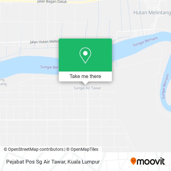 Peta Pejabat Pos Sg Air Tawar