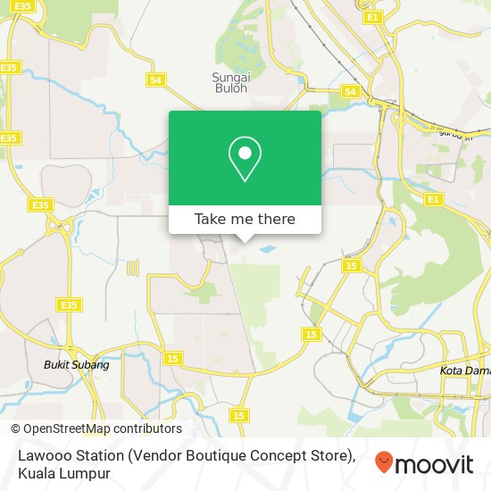 Lawooo Station (Vendor Boutique Concept Store) map