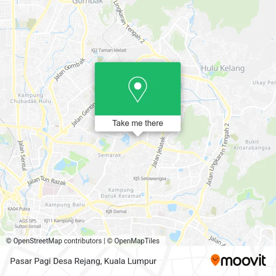 Pasar Pagi Desa Rejang map