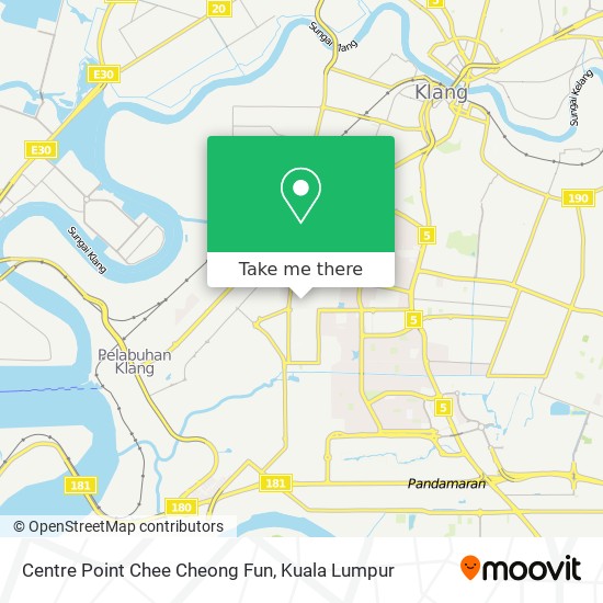 Centre Point Chee Cheong Fun map