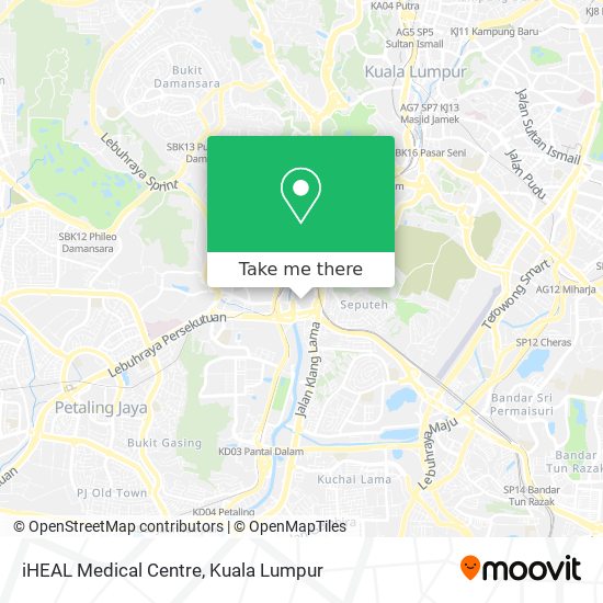 iHEAL Medical Centre map
