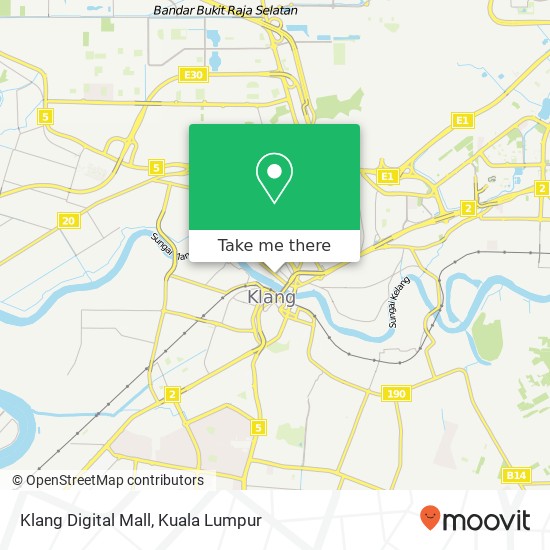 Klang Digital Mall map