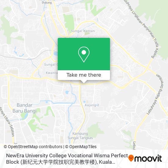 NewEra University College Vocational Wisma Perfect Block (新纪元大学学院技职完美教学楼) map