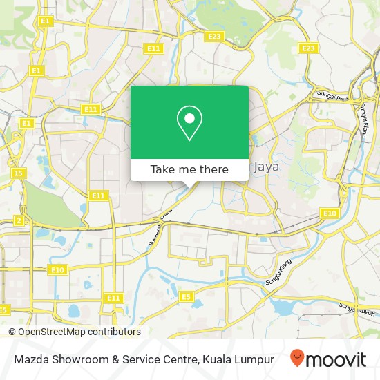 Mazda Showroom & Service Centre map
