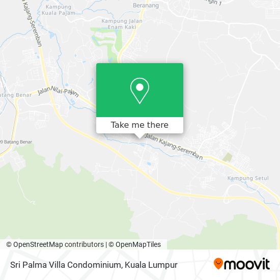 Peta Sri Palma Villa Condominium