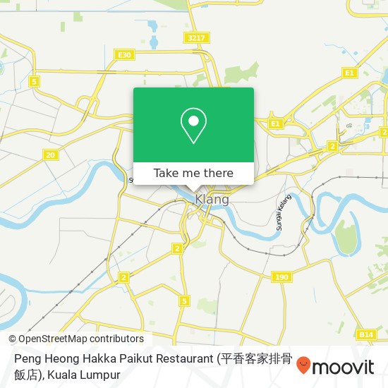 Peta Peng Heong Hakka Paikut Restaurant (平香客家排骨飯店)