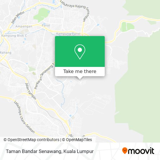 Taman Bandar Senawang map