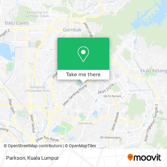 Parkson map