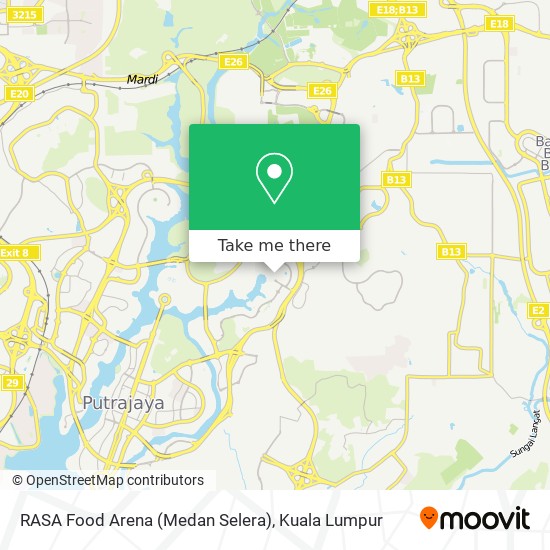 RASA Food Arena (Medan Selera) map