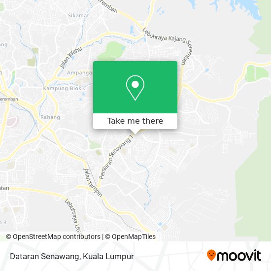 Dataran Senawang map