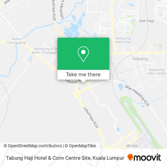 Tabung Haji Hotel & Conv Centre Site map