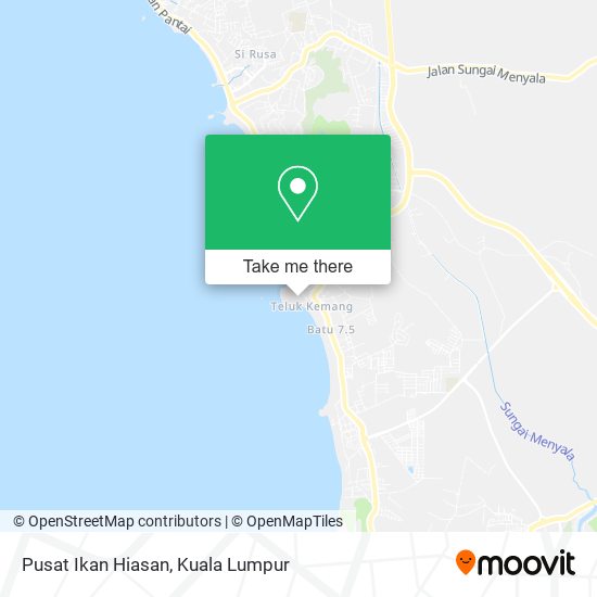 Pusat Ikan Hiasan map
