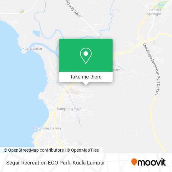 Segar Recreation ECO Park map