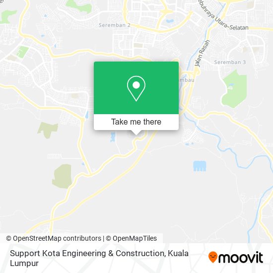 Support Kota Engineering & Construction map