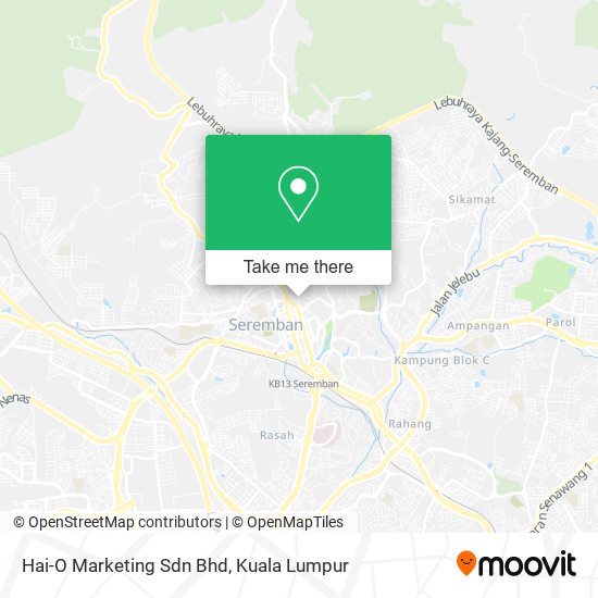 Hai-O Marketing Sdn Bhd map