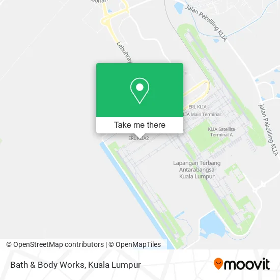 Bath & Body Works map