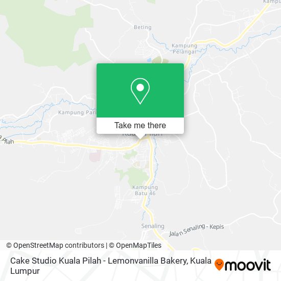 Peta Cake Studio Kuala Pilah - Lemonvanilla Bakery