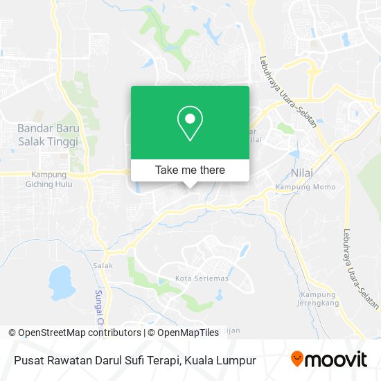 Pusat Rawatan Darul Sufi Terapi map