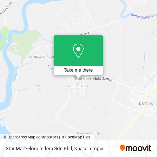 Peta Star Mart-Flora Indera Sdn Bhd