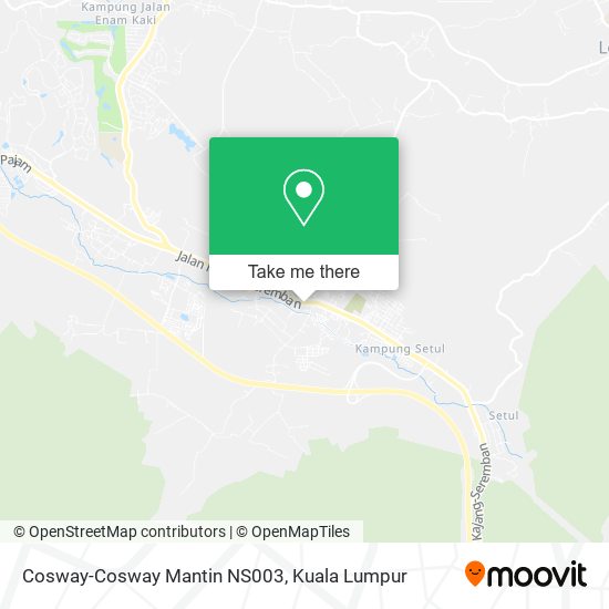 Cosway-Cosway Mantin NS003 map