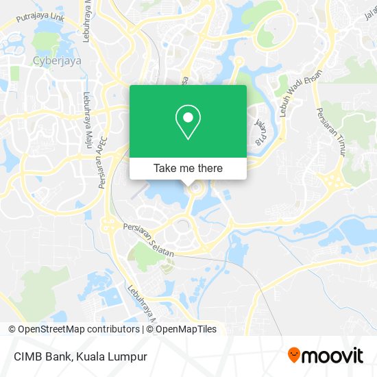 CIMB Bank map