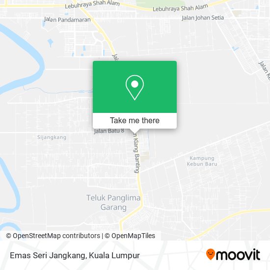 Emas Seri Jangkang map