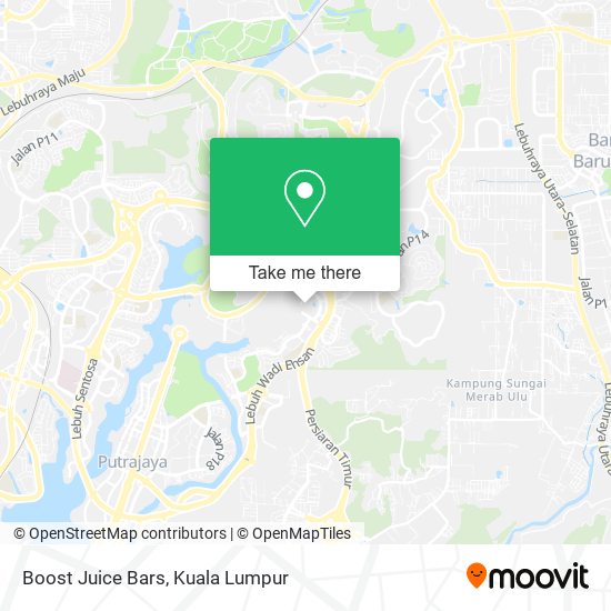 Boost Juice Bars map