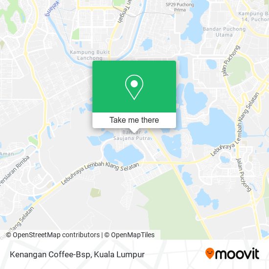 Peta Kenangan Coffee-Bsp