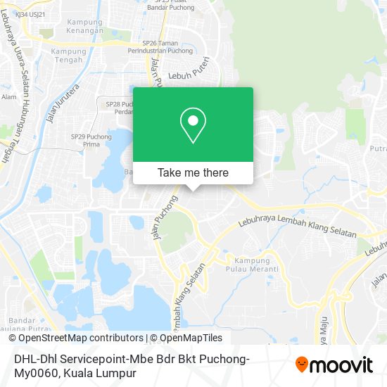 Peta DHL-Dhl Servicepoint-Mbe Bdr Bkt Puchong-My0060